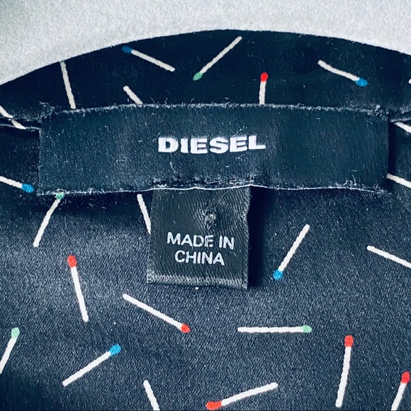 Diesel Silk Shirt Dress - Picture 4 of 7